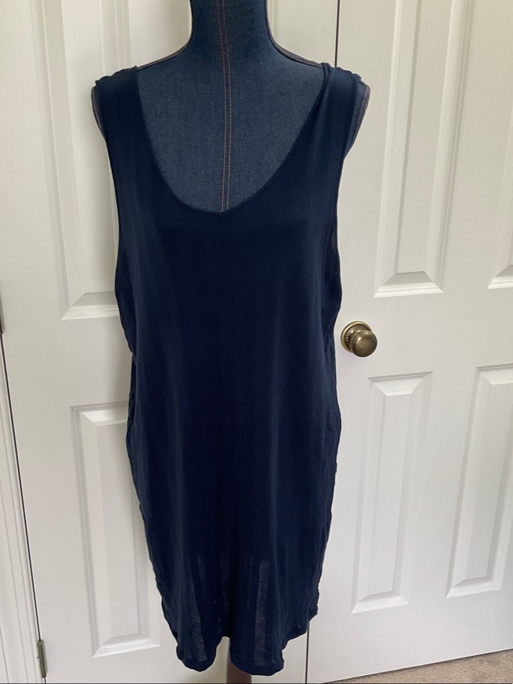 Hanro 100% cotton tank nightgown